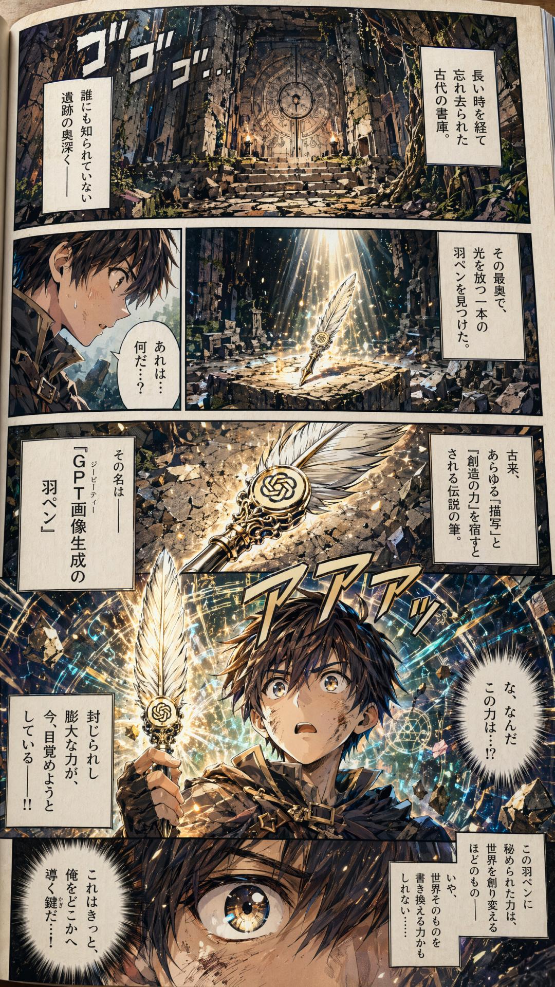 Image 10: Full-Page Japanese Comic